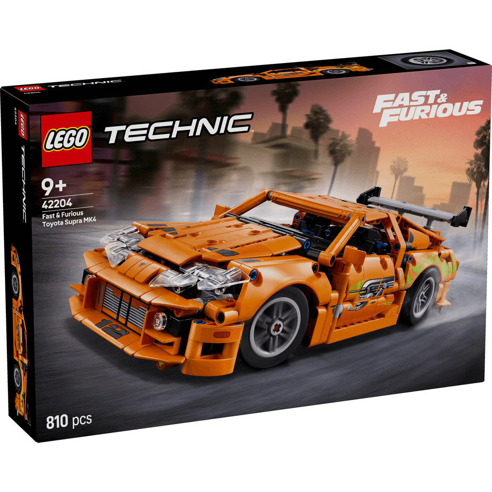 LEGO® Technic Fast and Furious Toyota Supra MK4 Toy Car 42204